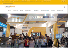 Tablet Screenshot of indotech-asia.com